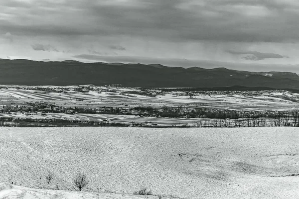 Karlı kış manzarası