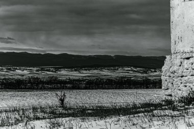Dağların güzel manzarası