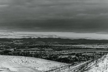Karpat Dağlarının güzel manzarası