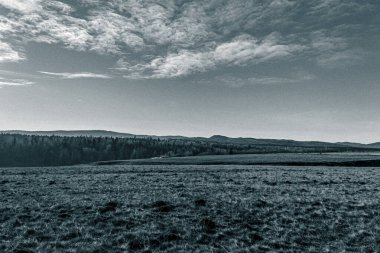 Dağların güzel manzarası