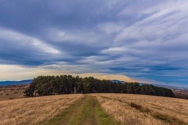 Dağların güzel manzarası