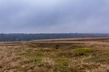 Czech Cumhuriyeti 'nin sonbahar manzarası