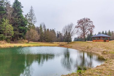 Dağların güzel manzarası