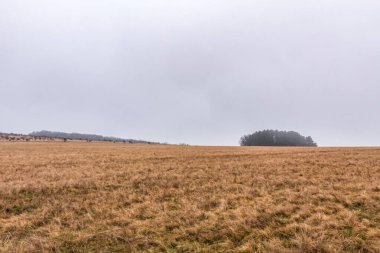 Kırsal alanın güzel sonbahar manzarası