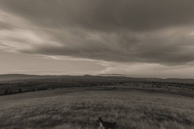 Karpat Dağları güzel sonbahar manzarası