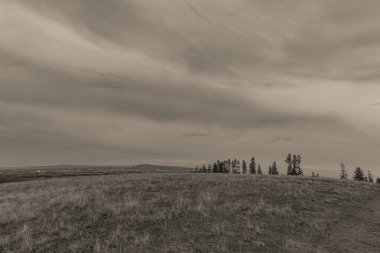 Dağların güzel manzarası