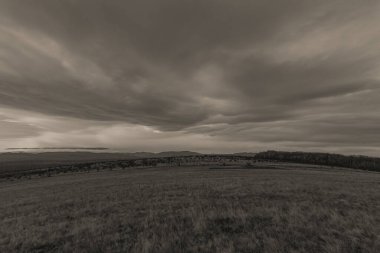 Bir dağlarda güzel manzara