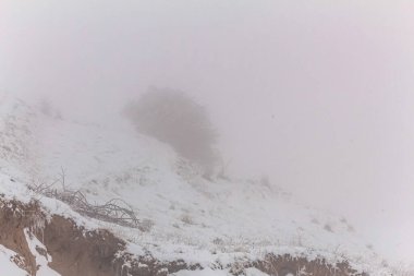 Dağların güzel manzarası