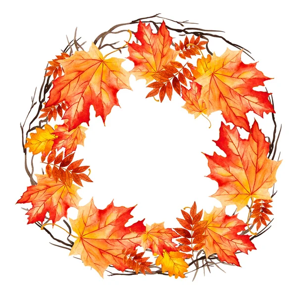 koleksiyon güzel renkli sonbahar yaprakları üzerinde beyaz ba izole.