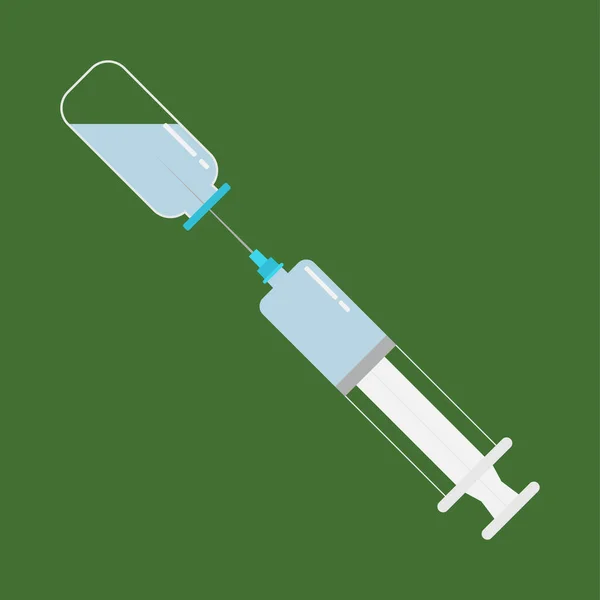 Vaccination icon vector illustration design isolated concept — Wektor stockowy