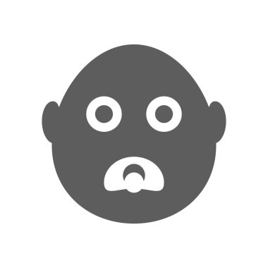 bebek ikonu vektör illüstrasyon tasarımı izole kavramı