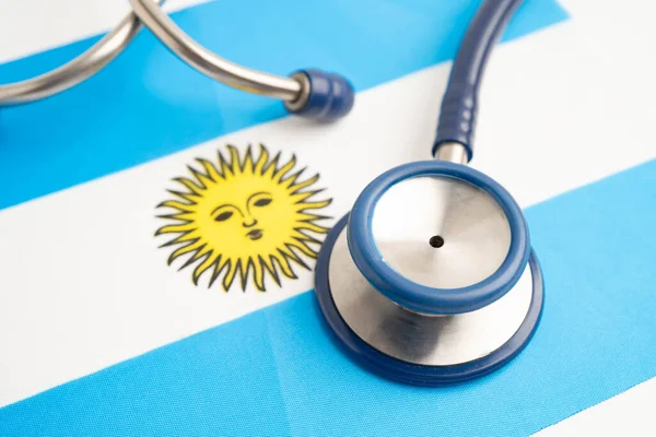 Steteskop, İş ve Finans Arjantin bayrağı.