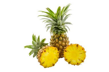 Ananas Meyve beyaz arka plan üzerinde izole