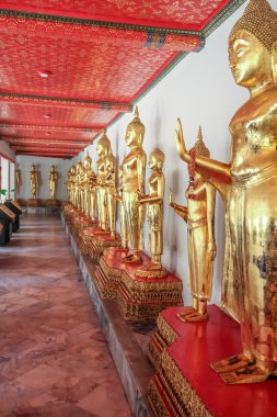 Wat Pho Tapınağı Bangkok Tayland muhteşem Buda heykeli