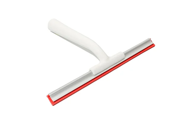 Close up of windshield cleaning tool on on white background with clipping path — Stock Photo, Image