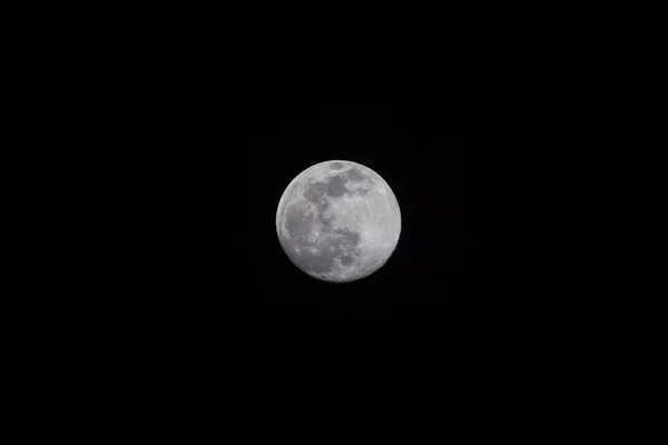 Closeup of full moon, tirada em 18 Julho 2016 — Fotografia de Stock