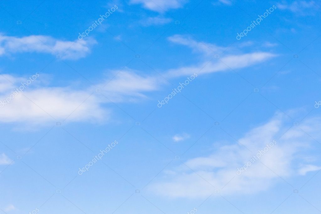 Clear Blue Sky With Cloudy As A Background Wallpaper Pastel