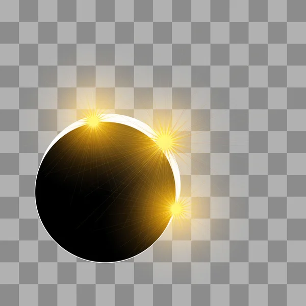 Затемнення сонця — стоковий вектор