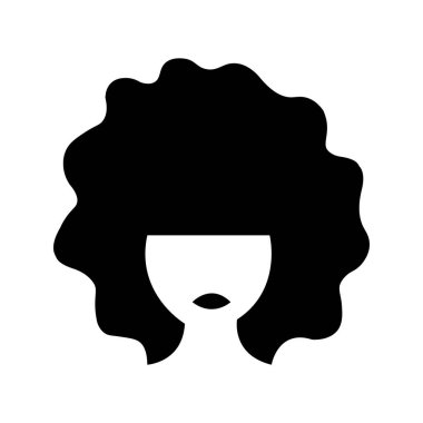 Afro saç stili anahtar sözcüklere sahip siyah afro kadın silueti: afro, saç, kadın, siluet, siyah, ikon, stil, saç stili, kadın güzellik, grafik, tasarım, portre, baş, yüz, basit, modern, soyut, kalın, doğal, kıvırcık, volumin