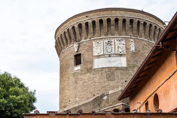 Castillo de Giulio II en Ostia Antica Sitio —  Fotos de Stock