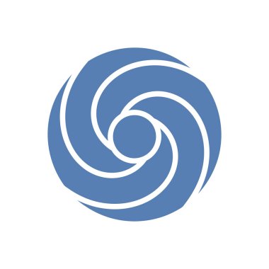 Merkezi konu parlak dairesel motif ve minimum arkaplan ile vurgulandı