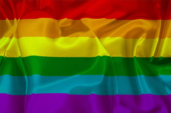 Arco Iris Gay y LGBT Bandera —  Fotos de Stock