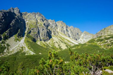 Mengusovska Vadisi. Yüksek Tatra Dağları. Slovakya.