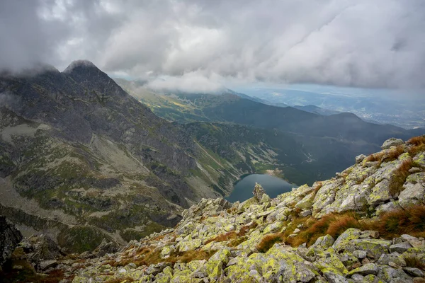 Nuvens Sobre Picos Álcool — Fotografia de Stock