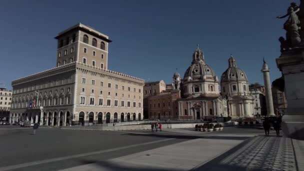 이탈리아 2021 캄피도 기슭에 베네치아 역사적 박물관의 세계적 — 비디오