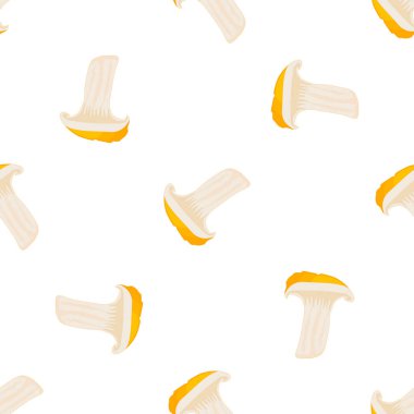 Tema üzerine resim, parlak desenli mantar, fok için sebze chanterelle. Güzel mantarlardan oluşan sebze deseni, bir sürü mantar. Chanterelle mantarından basit bir sebze deseni..