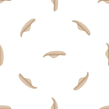 Parlak desenli mantar, fok için sebze kahverengi istiridye teması. Mantar ve istiridyelerden oluşan sebze kalıpları. İstiridye aromalı mantardan basit sebze kalıpları..