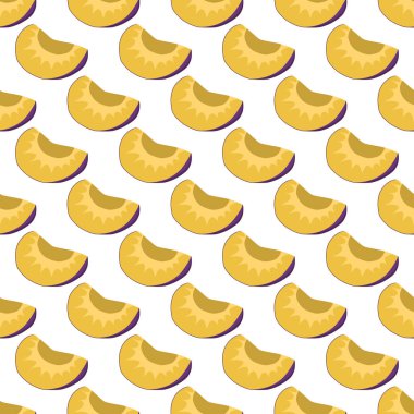 Tema üzerine resim büyük, renksiz mor erik, fok balığı için parlak meyve deseni. Güzel, pürüzsüz tekrar eden eriklerden oluşan meyve deseni. Pürüzsüz eriğin basit renkli desenli meyvesi.