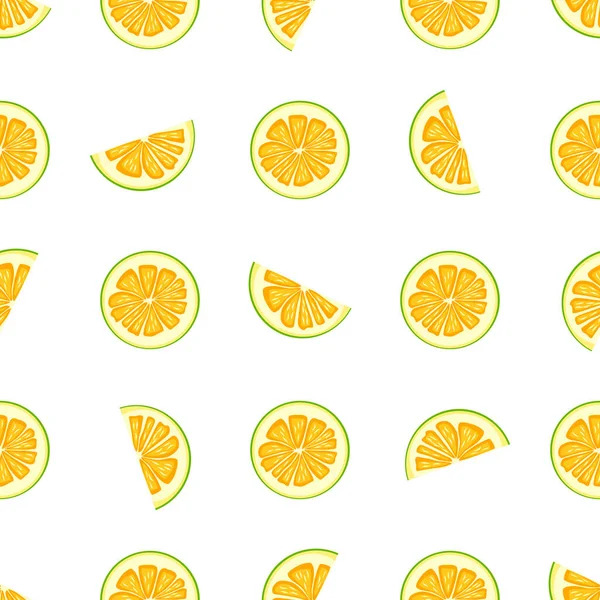 Ilustración Tema Grande Pomelo Sin Costura Color Patrón Fruta Brillante — Vector de stock