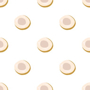 Tema üzerine resim büyük renkli, dikişsiz Longan, fok balığı için parlak meyve deseni. Güzel, pürüzsüz tekrar eden Longan 'dan oluşan meyve deseni. Kusursuz Longan 'dan basit renkli desenli meyve.