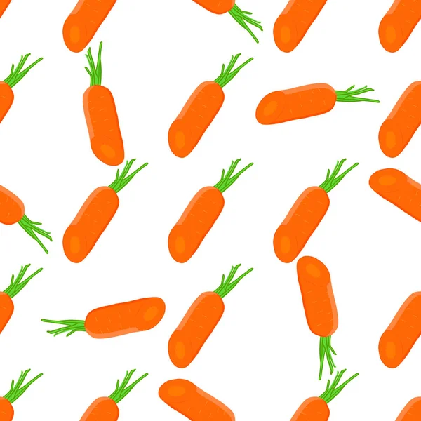 Illustration Sur Thème Carotte Jaune Motif Lumineux Racine Légume Pour — Image vectorielle