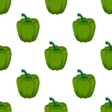 Parlak desenli dolma biber, fok için sebze biberi teması. Sebzeli dolmalık biber deseni, bir sürü kırmızı biber. Capsicum dolma biberinden basit renkli sebze deseni