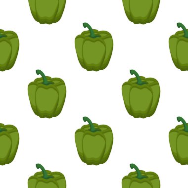 Parlak desenli dolma biber, fok için sebze biberi teması. Sebzeli dolmalık biber deseni, bir sürü kırmızı biber. Capsicum dolma biberinden basit renkli sebze deseni