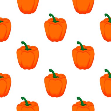 Parlak desenli dolma biber, fok için sebze biberi teması. Sebzeli dolmalık biber deseni, bir sürü kırmızı biber. Capsicum dolma biberinden basit renkli sebze deseni