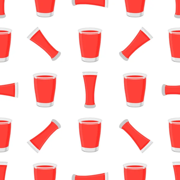 Illustration Theme Big Colored Lemonade Glass Cup Natural Drink Lemonade — Stock Vector