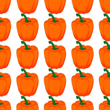 Parlak desenli dolma biber, fok için sebze biberi teması. Sebzeli dolmalık biber deseni, bir sürü kırmızı biber. Capsicum dolma biberinden basit renkli sebze deseni