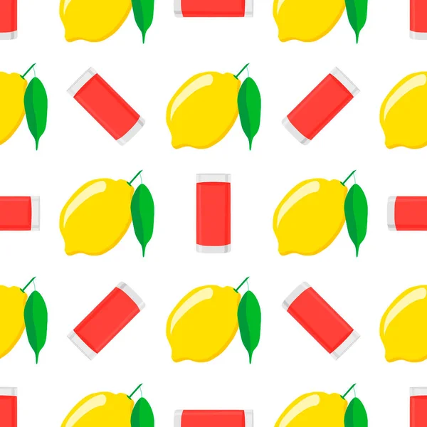 Illustration Sur Thème Grande Limonade Colorée Dans Une Tasse Citron — Image vectorielle