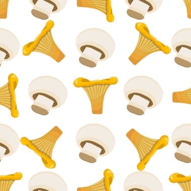 Tema üzerine resim, parlak desenli mantar, fok için sebze chanterelle. Güzel mantarlardan oluşan sebze deseni, bir sürü mantar. Chanterelle mantarından basit bir sebze deseni..