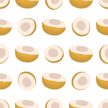 Tema üzerine resim büyük renkli, dikişsiz Longan, fok balığı için parlak meyve deseni. Güzel, pürüzsüz tekrar eden Longan 'dan oluşan meyve deseni. Kusursuz Longan 'dan basit renkli desenli meyve.