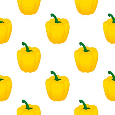 Parlak desenli dolma biber, fok için sebze biberi teması. Sebzeli dolmalık biber deseni, bir sürü kırmızı biber. Capsicum dolma biberinden basit renkli sebze deseni