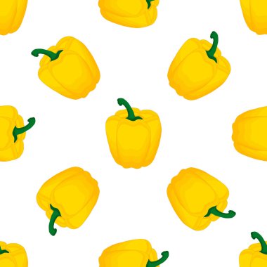 Parlak desenli dolma biber, fok için sebze biberi teması. Sebzeli dolmalık biber deseni, bir sürü kırmızı biber. Capsicum dolma biberinden basit renkli sebze deseni