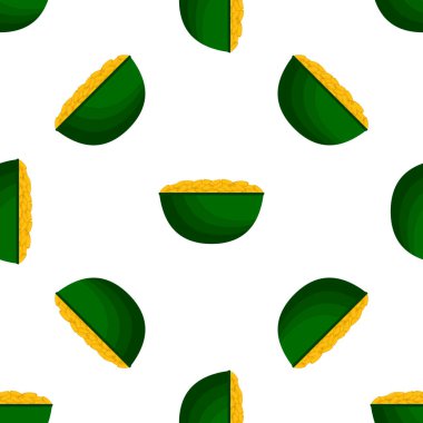 İrlanda bayramı temalı Aziz Patrick günü, kusursuz madeni paralar. Beyaz arka planda birçok özdeş madeni paranın olduğu Aziz Patrick günü. Para için ot. Aziz Patrick Günü için ana aksesuar.