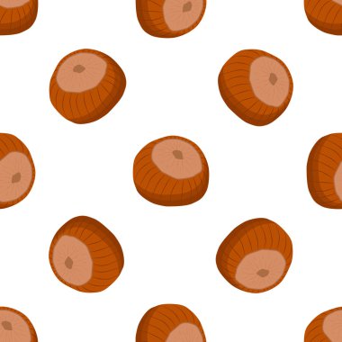 Temalı, büyük desenli, aynı tip fındıklı, fındıklı, eşit büyüklükte. Duvar kağıdındaki renkli baskılar için doğal fındık deseni. Birçok fındıklı fındıktan soyut renkli desen.