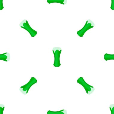 Resimli İrlanda bayramı Aziz Patrick günü, kupada dikişsiz renkli bira. Beyaz arka planda birbirinin aynısı pek çok bira bardağından oluşan Aziz Patrick günü. Aziz Patrick Günü 'nün ana aksesuarında bira..