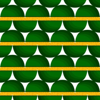 İrlanda bayramı temalı Aziz Patrick günü, kusursuz madeni paralar. Beyaz arka planda birçok özdeş madeni paranın olduğu Aziz Patrick günü. Para için ot. Aziz Patrick Günü için ana aksesuar.