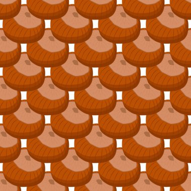 Temalı, büyük desenli, aynı tip fındıklı, fındıklı, eşit büyüklükte. Duvar kağıdındaki renkli baskılar için doğal fındık deseni. Birçok fındıklı fındıktan soyut renkli desen.